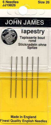 John James Size 26 Tapestry Needles(6)