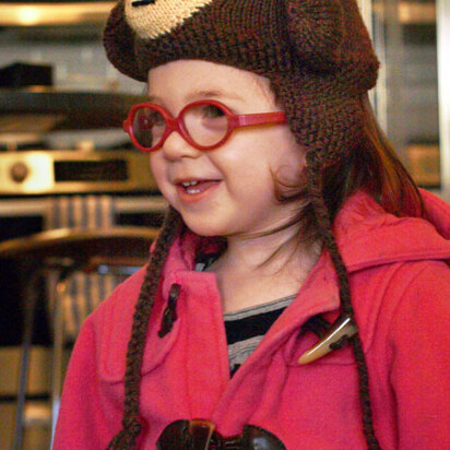 Toddler Monkey Hat in Lion Brand Vanna's Choice - L20040