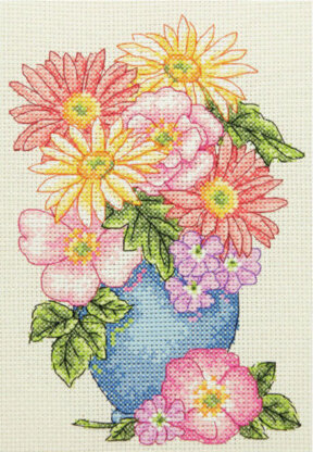 Anchor Floral Spray Starter Cross Stitch Kit - AK134