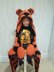 2in1 Safari Tiger Hooded Blanket