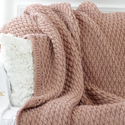 Geneva Crochet Throw Blanket #607