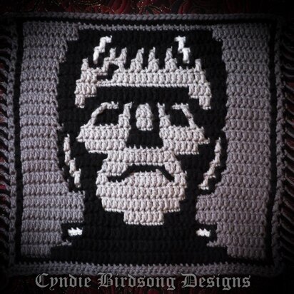 Classic Horror Mosaic Square - Frankenstein