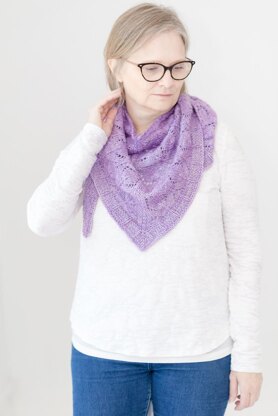 When the Lilacs Bloom Shawl