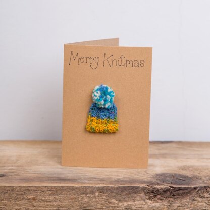 Merry Knitmas Christmas cards