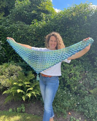 Norwegian Shells Shawl