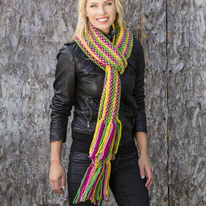 Shaded Garden Scarf in Universal Yarn PDF