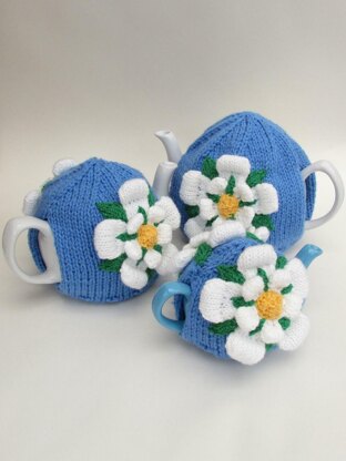 Yorkshire Rose Tea Cosy Knitting Pattern