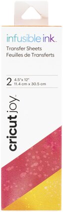 Cricut Joy Infusible Ink Transfer Sheet 4.5"X12" 2/Pkg - Warm Splashpad Patterns