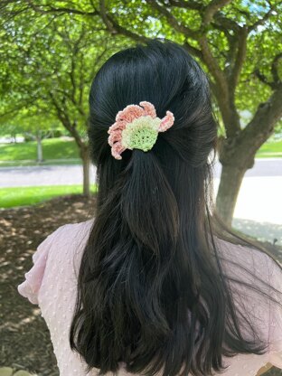 Winged Blossom Crochet Hair Clips Collection