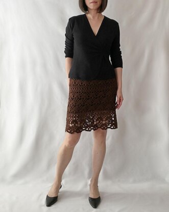Cyndi Floral Lace Skirt