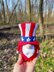 Patriotic gnome USA (boy)
