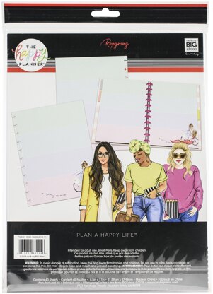 Happy Planner Big Fill Paper 40/Pkg - Adventure X Rongrong