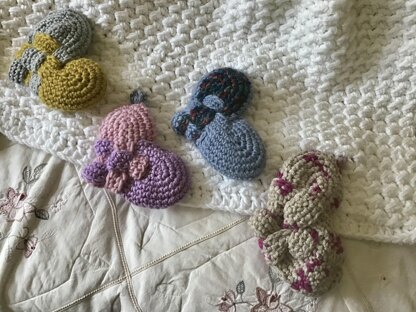 Random Hearts Baby Blanket