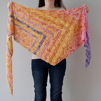 Afterglow Shawl