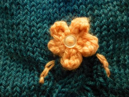 So Simple Knitted Daisy