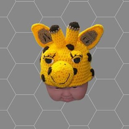 Baby Giraffe Cocoon and hat