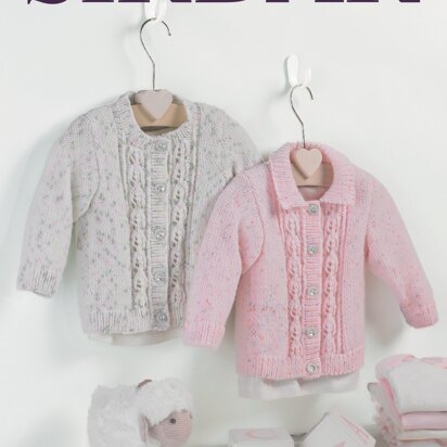 Cardigans in Sirdar Snuggly Spots DK - 5194 - Downloadable PDF