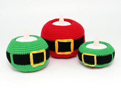 Tealight Holders - Santa