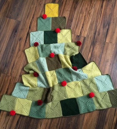 Christmas Tree Blanket