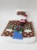 Christmas House Hot Water Bottle Cover