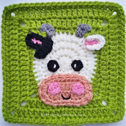 Cow Granny Square