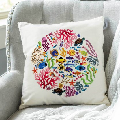 Stitchdoodles Ocean Wonders, Hand Embroidery Pattern