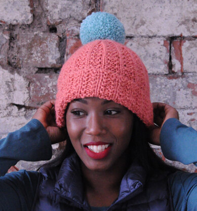 Mistake Stitch Rib Hat in The Fibre Co. Tundra - Downloadable PDF