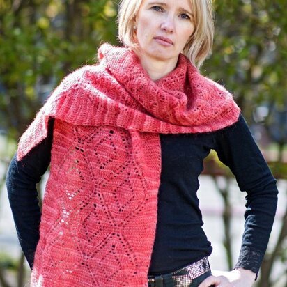 Lava Flow shawl