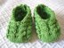 Cable Baby Slippers.