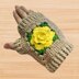 Crochet Flower Fingerless Gloves Pattern – PDF + Video Tutorial