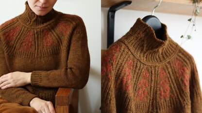 Grass whispers pullover