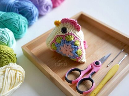 Granny Square Chicken