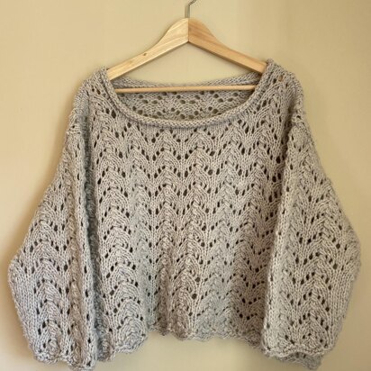 Meg Chunky Lace jumper