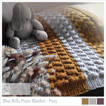 Blue Bells Pram Blanket – P205