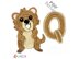 Crochet Animal Alphabet Q Quokka pattern