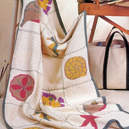 By the Sea Afghan - knitting pattern