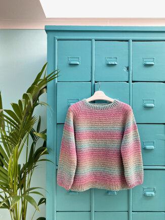 Basic Topdown Raglan Sweater #2