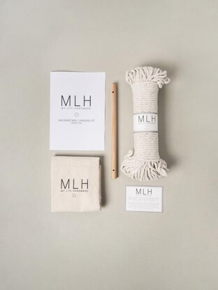 My Life Handmade Macrame - Large Macrame Wall Hanging Craft Kit