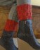 #149 Easy Cabled One-Ball Boot Cuffs