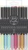 American Crafts Kelly Creates Small Brush Pens 8/Pkg - Metallic Jewel