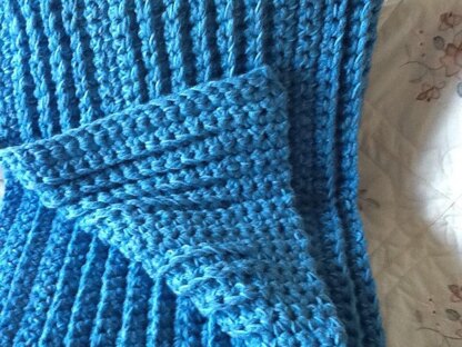 Crocheted Chunky Throw