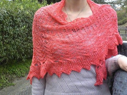 Goldfish Shawl