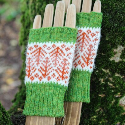 Tveir Fingerless Gloves