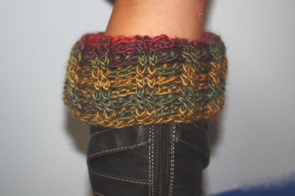 Ribbed Boot Cuff Pattern