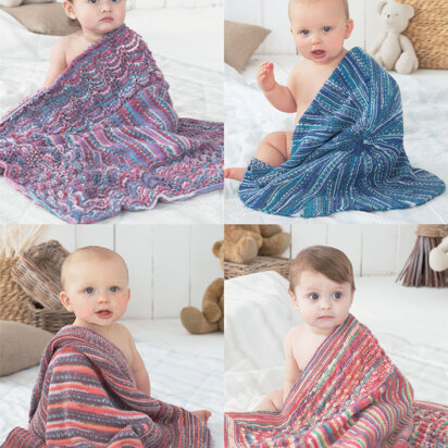 Blankets in Sirdar Snuggly Baby Crofter DK - 1481 - Downloadable PDF