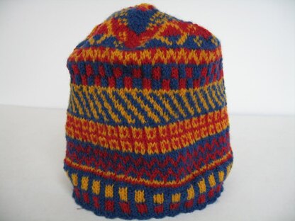 Simple Fair Isle Beanie