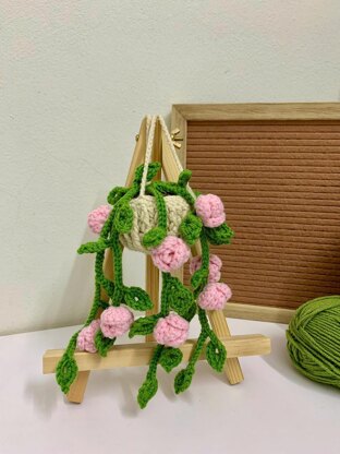 Rose Plant Car Hanging