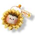 Sunflower Tuanzi Keychain Crochet Pattern