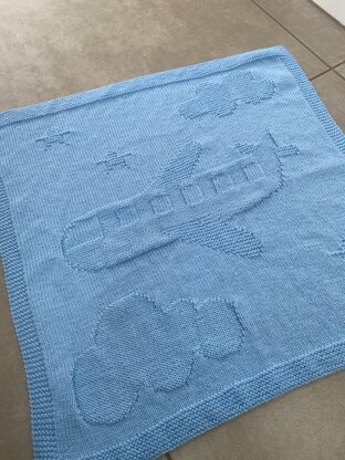 Aeroplane Baby Blanket