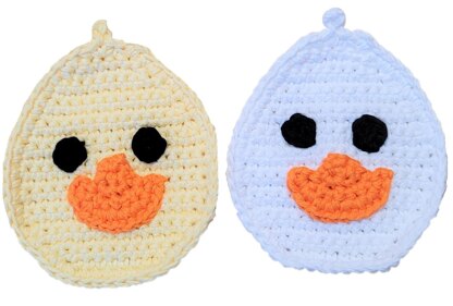 Smiling Duck Potholder